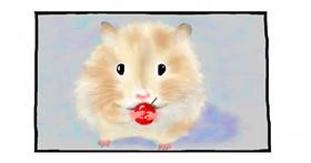 Drawing of Hamster by DebbyLee