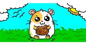 Drawing of Hamster by jp2