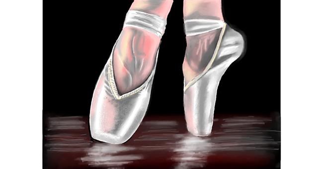 Drawing of Ballerina by ⋆su⋆vinci彡