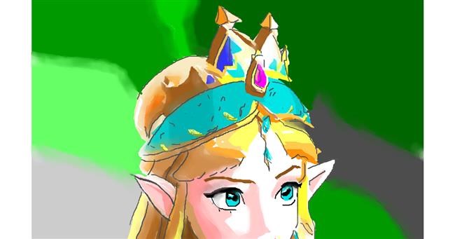 Drawing of Crown by Herbert