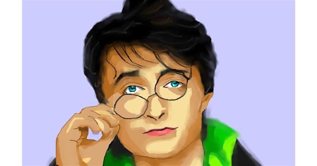 Drawing of Harry Potter by Herbert