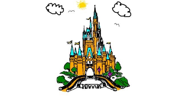 Drawing of Castle by Drawn