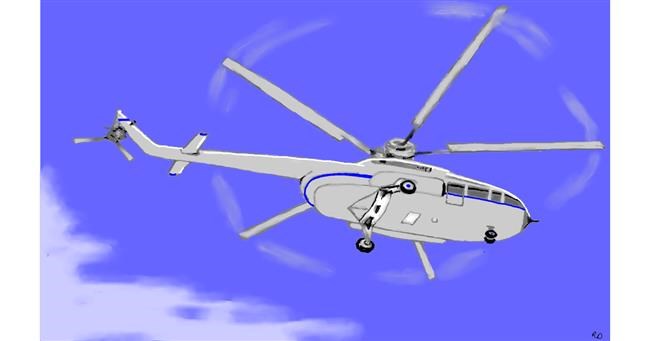Helikopter - autor: flowerpot