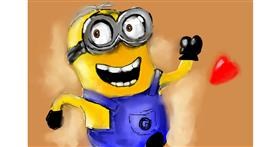 Minion-Zeichnung von Unknown