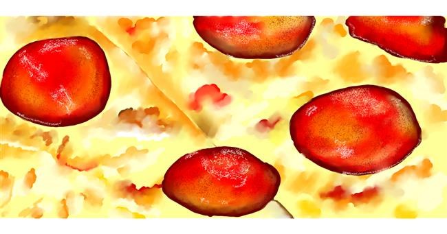 Pizza - autor: Kim