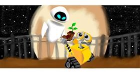 Roboter-Zeichnung von Annie
