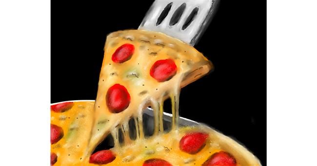 Pizza - autor: ELLE