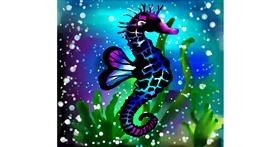 Drawing of Seahorse by 🌏rhythm💐