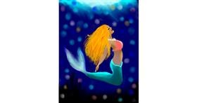 Drawing of Mermaid by 🌌Mom💕E🌌