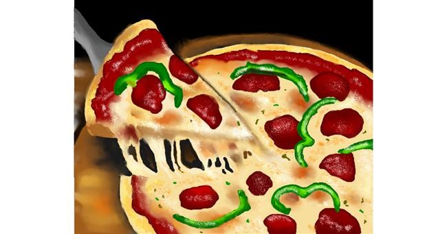Pizza - autor: Cec