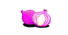 Drawing of Onion by Scott