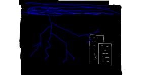 Drawing of Lightning by Vangelis