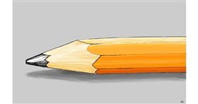 Bleistift-Zeichnung von flowerpot