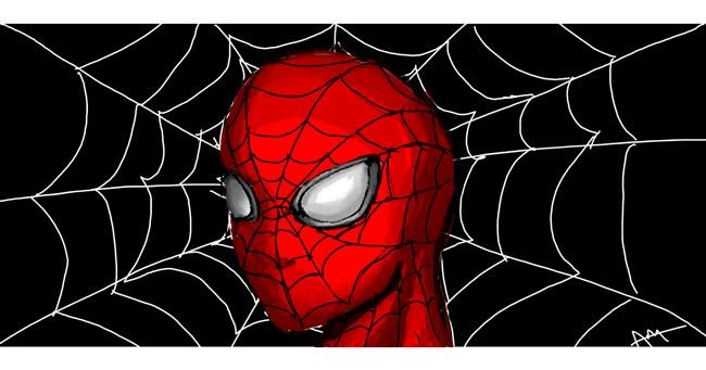 Spiderman-Zeichnung von Una persona