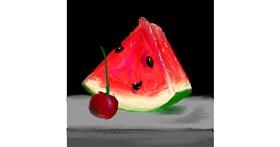 Wassermelone-Zeichnung von camay