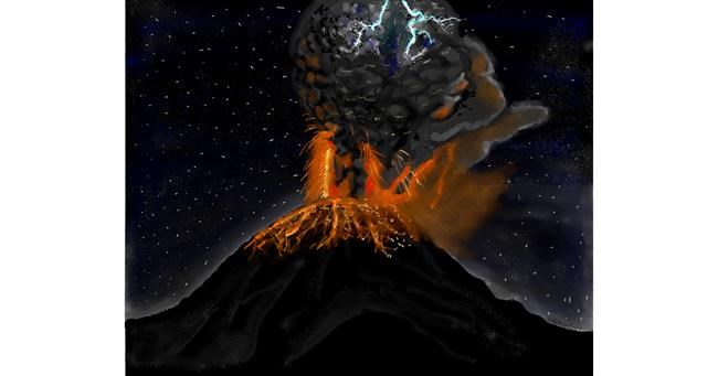 Vulkan - autor: Bri