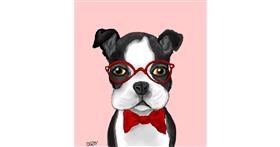 Drawing of Glasses by GreyhoundMama