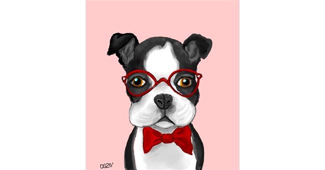 Drawing of Glasses by GreyhoundMama