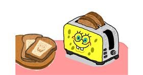 Toaster-Zeichnung von InessA