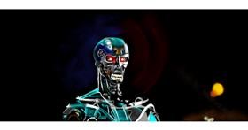 Drawing of Robot by Chaching