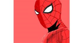 Drawing of Spiderman by Yashi 🐢