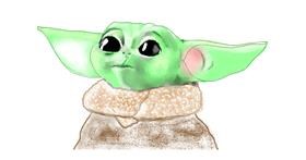 Baby Yoda - autor: Debidolittle