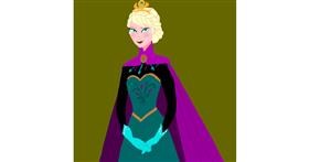 Elsa (Disney)-Zeichnung von TedsNan