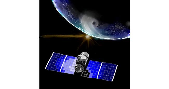 Drawing of Satellite by Joze
