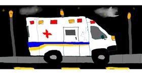 Drawing of Ambulance by PSOCNess