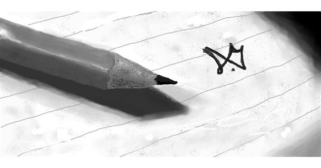 Bleistift-Zeichnung von luisa
