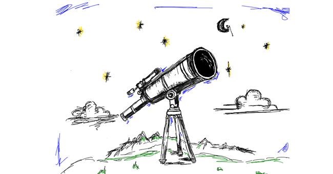 Drawing of Telescope by Nova