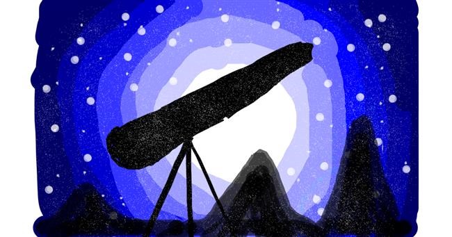 Teleskop - autor: Kasturi