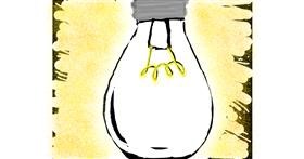 Drawing of Light bulb by SofaKingGr8