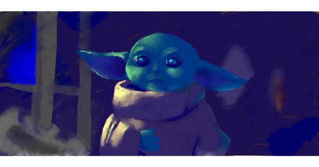 Baby Yoda - autor: Женя