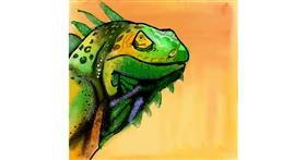 Drawing of Lizard by Bro