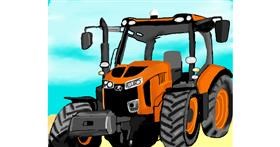 Drawing of Tractor by IThinkWereDoomed