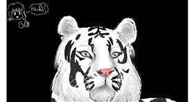 Drawing of Tiger by 🫧Maruchan🫧 🍜