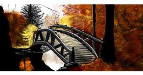 Drawing of Bridge by Chaching