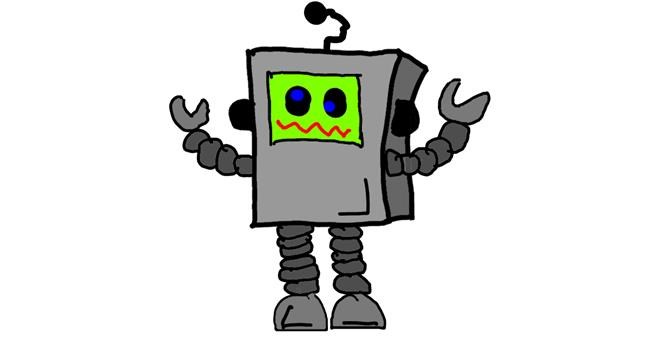 Robot - autor: Leni
