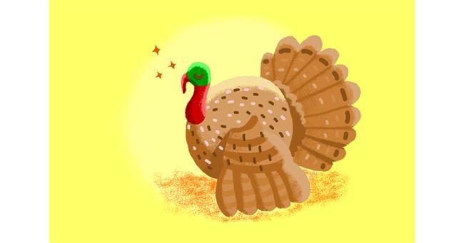 Drawing of Turkey by DizzyGnome