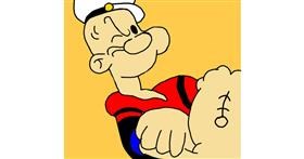 Popeye-Zeichnung von Masterpiece