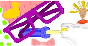 Brille-Zeichnung von Randar