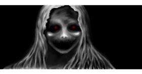 Drawing of Ghost by Loelia De Luna