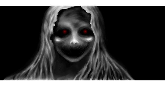 Drawing of Ghost by Loelia De Luna