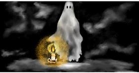 Drawing of Ghost by Eclat de Lune