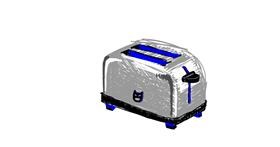 Drawing of Toaster by Titti
