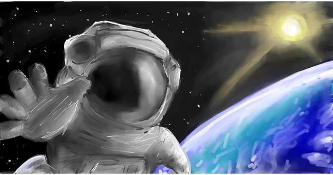 Astronaut - autor: Mia