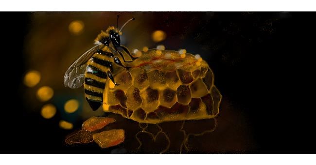 Drawing of Bumblebee by Chaching