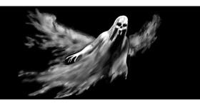 Drawing of Ghost by Chaching