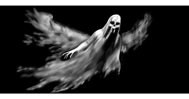 Drawing of Ghost by Chaching